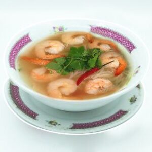 Soupe crevettes